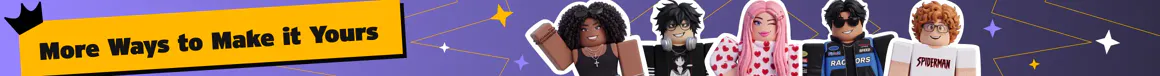 More Ways to Make it Yours — Roblox avatars